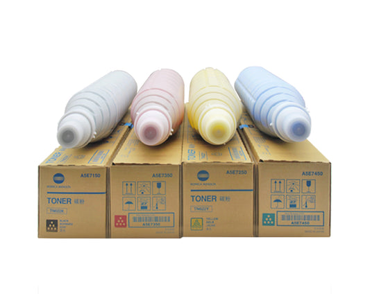 TN622 APAC Original Color Toner Set K/C/M/Y A5E7150-A5E7450-A5E7350-A5E7250