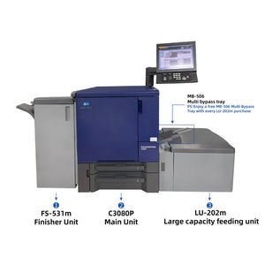 Konica Minolta bizhub PRESS C3070 / C3080 Color Digital Printer