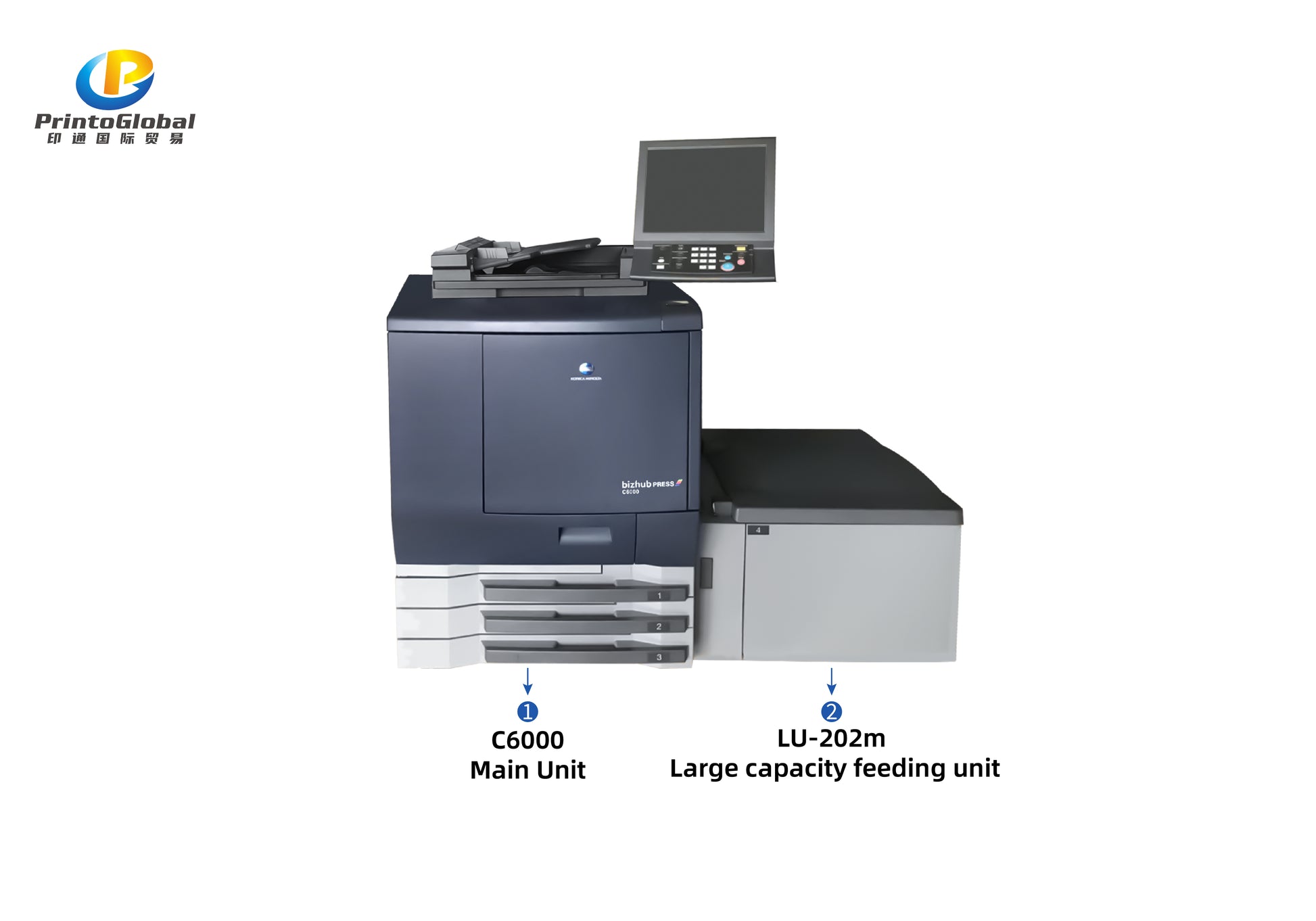 Konica Minolta bizhub PRESS C6000 Color Digital Press