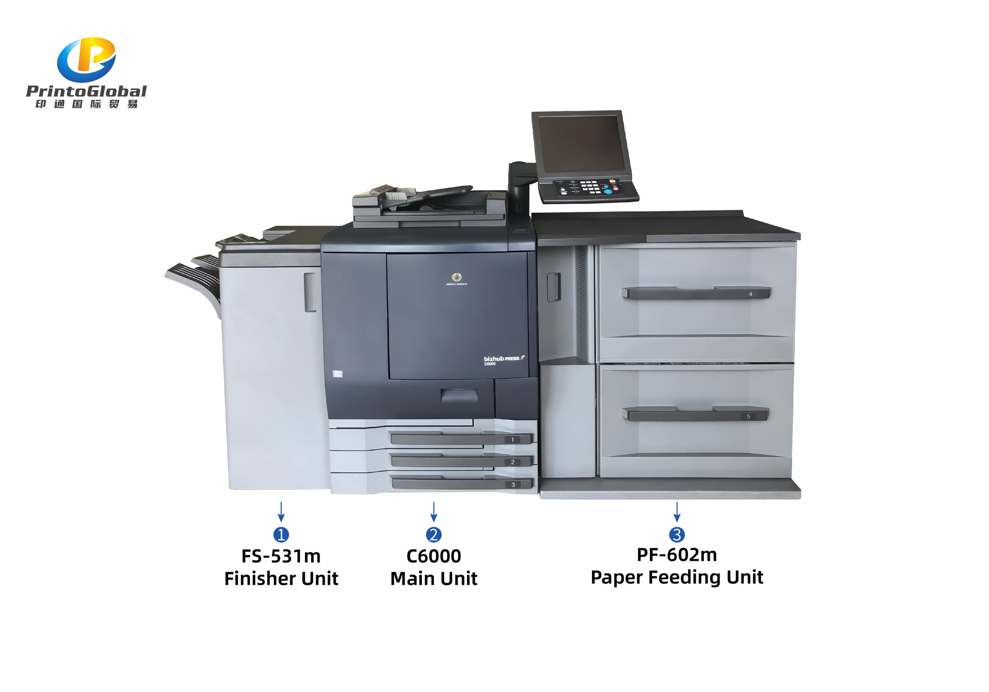 Konica Minolta bizhub PRESS C6000 Color Digital Press