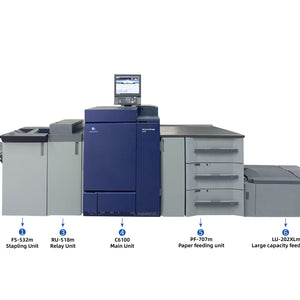 Konica Minolta AccurioPress 6085 / 6100 Color Digital Printers