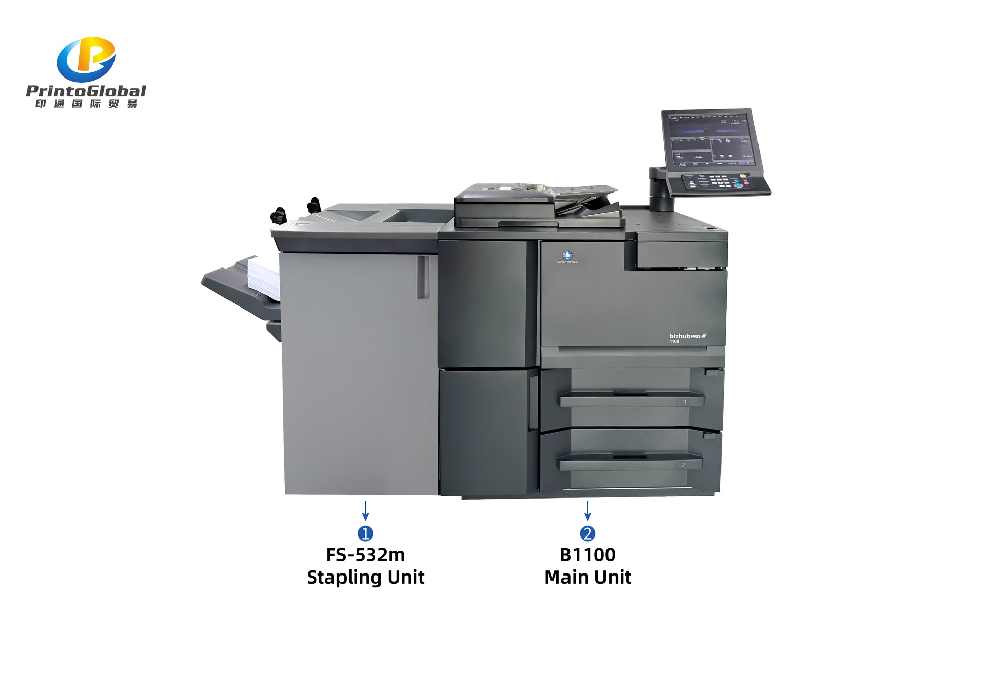 Konica Minolta bizhub PRO B1100 High-Speed Monochrome Printer