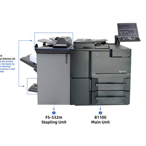 Konica Minolta bizhub PRO B1100 High-Speed Monochrome Printer