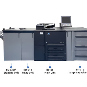 Konica Minolta bizhub PRESS B6136 Black and White Production Printer