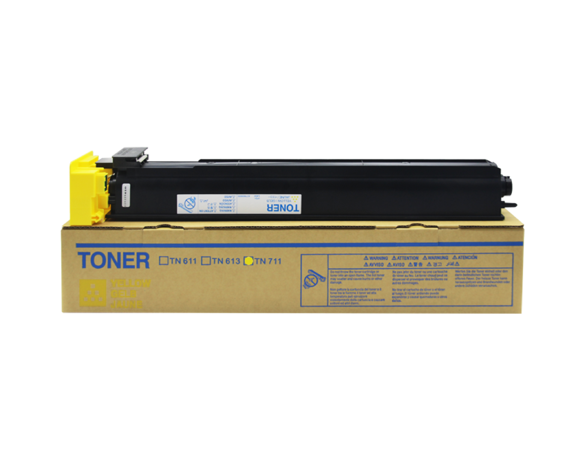 Bachuan Remanufactured Color Toner TN711 for Konica Minolta C754 C654