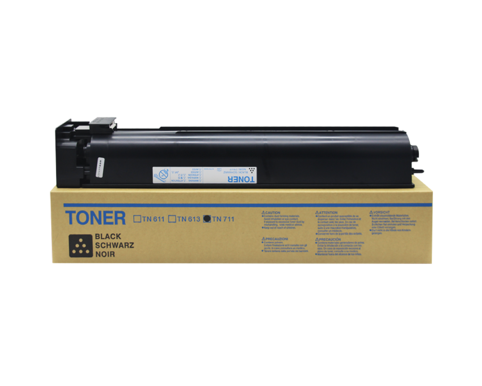 Bachuan Remanufactured Color Toner TN711 for Konica Minolta C754 C654