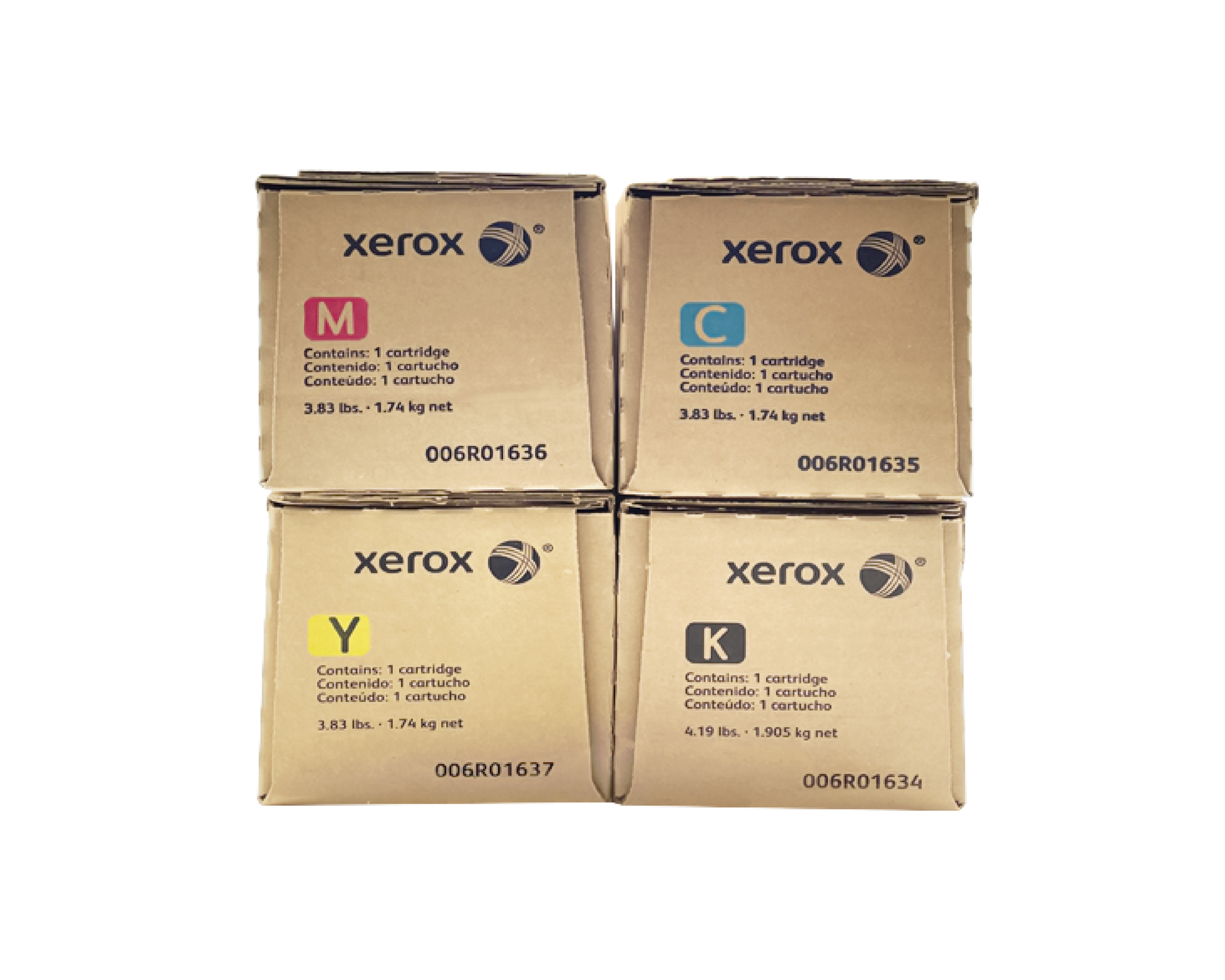 Xerox V2100 / V3100 USA Original Color Toner